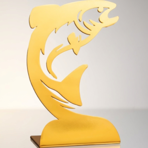 Ribiška figura – zlata